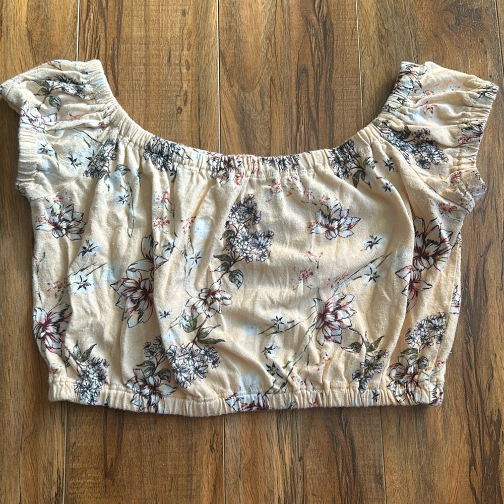 Floral Crop Top